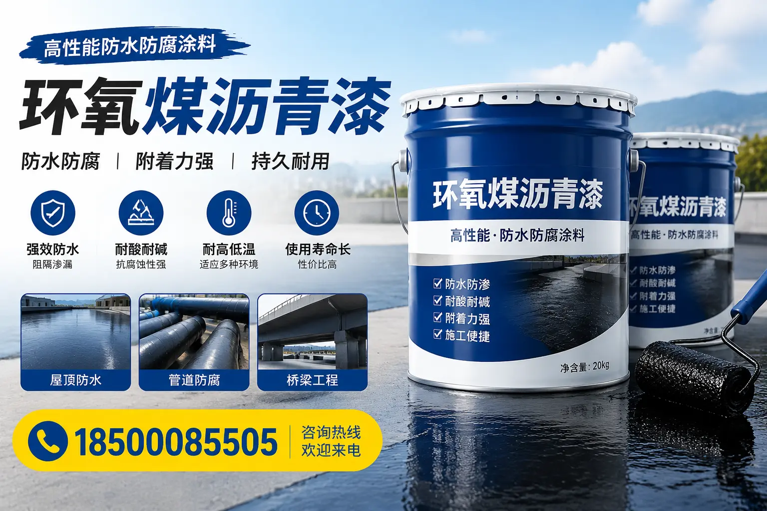 环氧煤沥青漆的市场前景如何？大理用户需关注